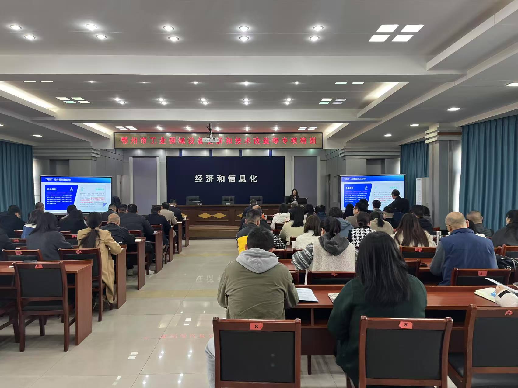 市經(jīng)信局舉辦工業(yè)領(lǐng)域設備更新和技術(shù)改造政策培訓會(2025/3/25 14:49:35)